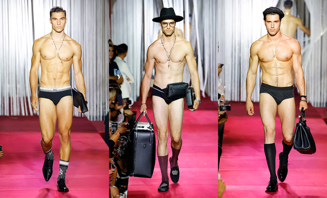 Dolce & Gabbana secret show menswear �����-���� 2019