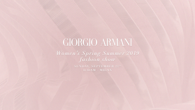 ����� Giorgio Armani � 11:30 �� ����������� �������