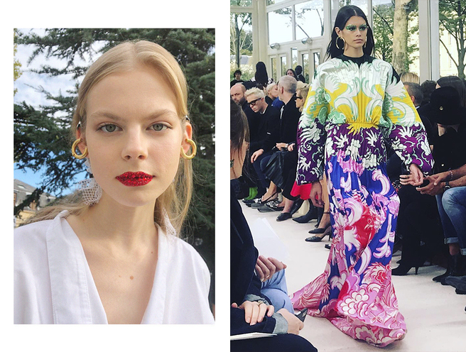 ����� � ���� � ������������ ���������� �� ������ Valentino �����-���� 2019